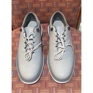 New Men’s Sz 8 Nike Air Jordan ADG 4 Wolf Smoke Grey White Golf Shoes DM0103-010